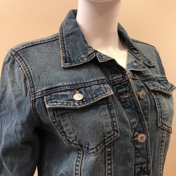 Anthropologie Lea & Viola Denim Jacket NEW - Picture 2 of 12